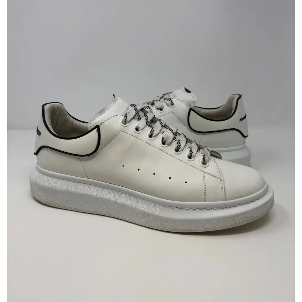Alexander McQueen Oversized Sneaker White/Black Trim Size 13.5 US 46.5 EU - Picture 1 of 8